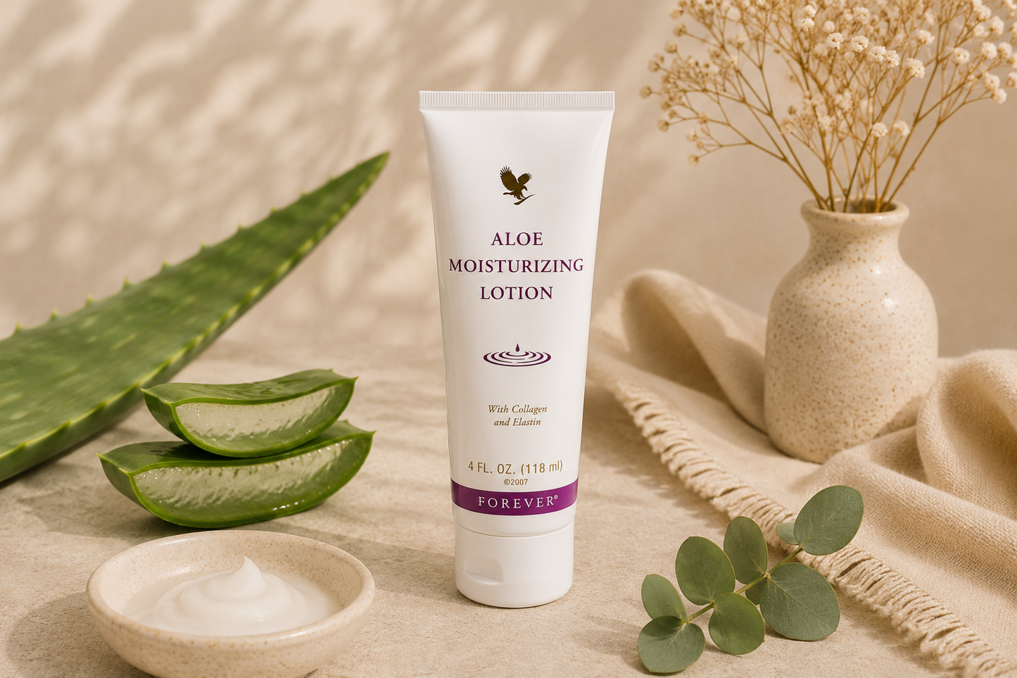 Aloe moisturizing lotion